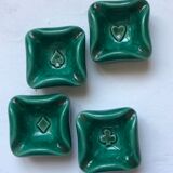 Set of 4 ceramics cups