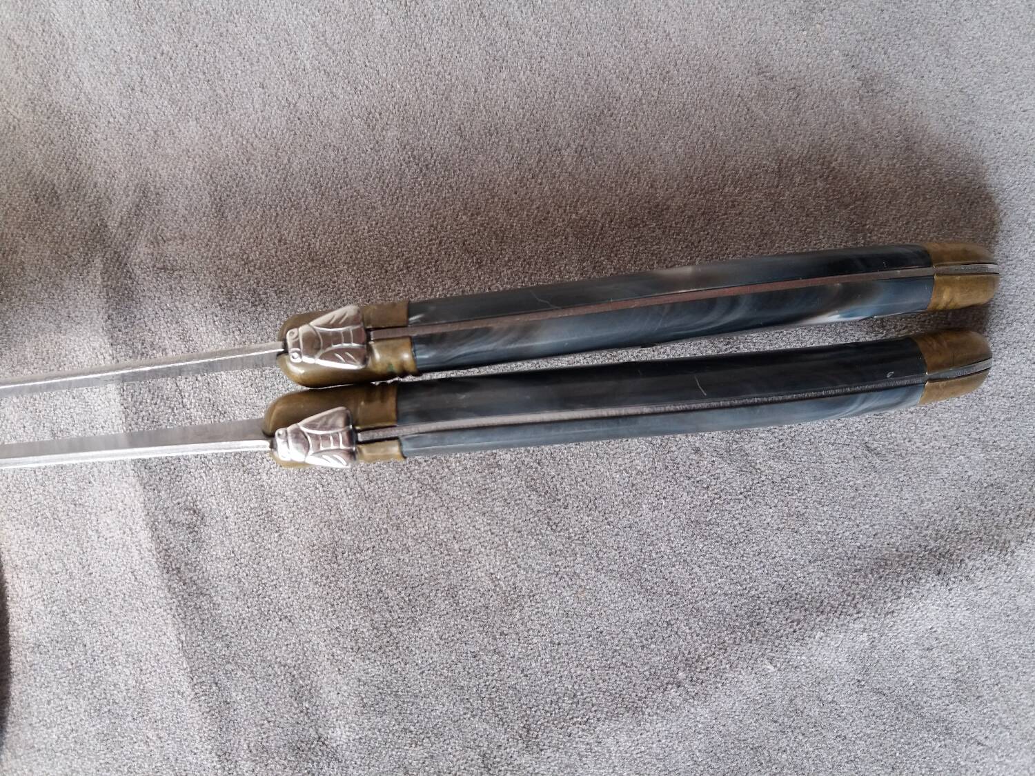 Laguiole salad servers