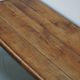 Rustic French Farmhouse Oak Dining Table from the Early 20th Century