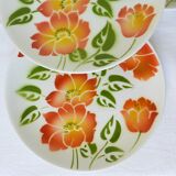 Lot de 4 assiettes dessert vintage Moulin des Loups Orchies Ontario 210681