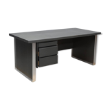 Karl-Erik Ekselius — JOC Vetlanda Desk — 1980s Swedish Modern — Lacquered W