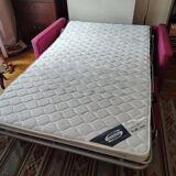 2-seater convertible sofa - made in France