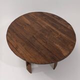 Impressive XL Oak Farmhouse Dining Table, France 19th century