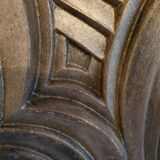 Bas-relief in art deco terracotta