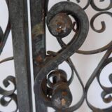 Double porte en fer forgé