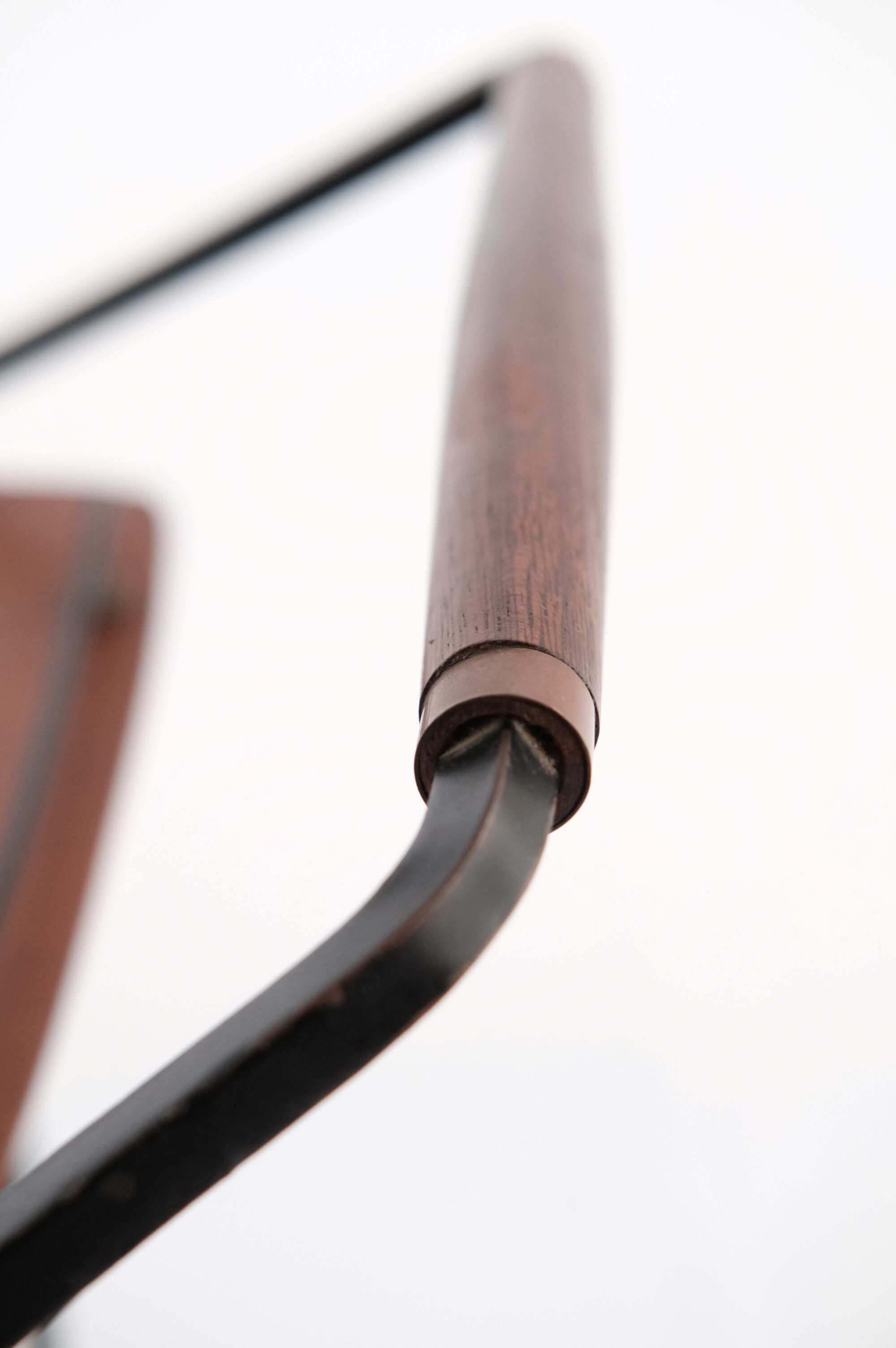 MId-Century Teak Bar Trolley with Bottle Holder, Italy 1960s