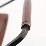 MId-Century Teak Bar Trolley with Bottle Holder, Italy 1960s