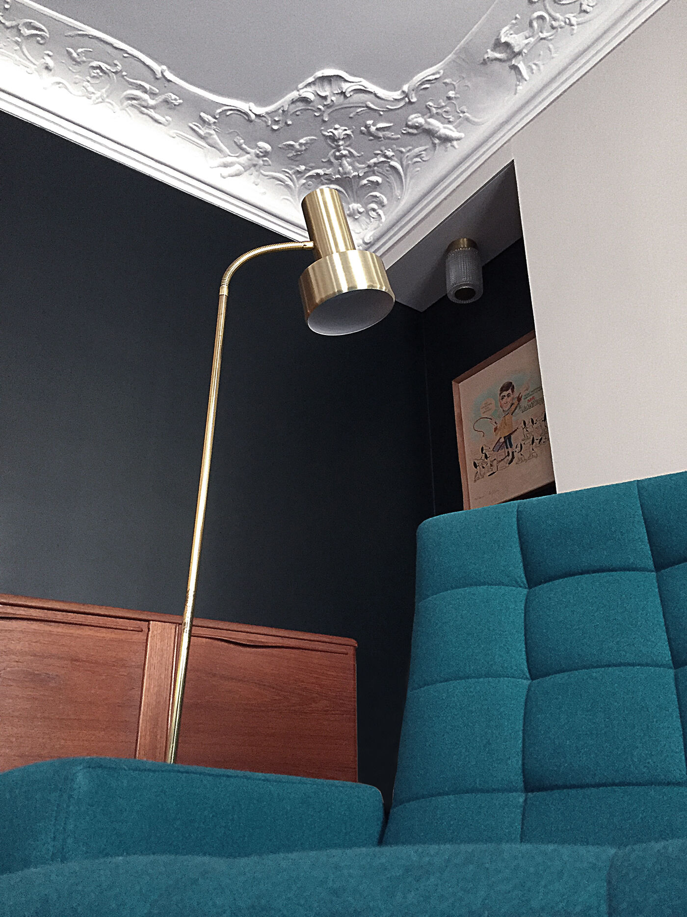 Lamppost, Ejby Fyn 1970 gold reader