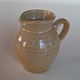 Creamy milk pot in sandstone Village CNP France