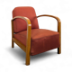 Fauteuil de style art déco