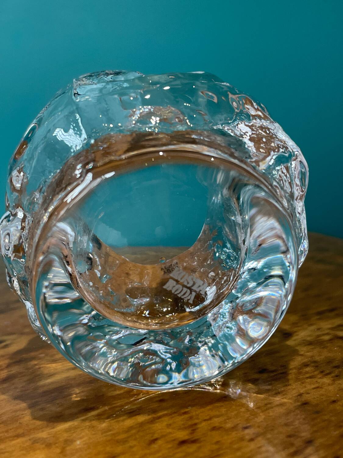 Kosta Boda Snowball Tealight Holder