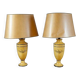 Second Half of the 20th Century Ceramic Lamps, 1950s, Set of 2