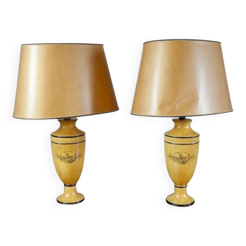 Lampes en céramique de la seconde moitié du 20e siècle, années 1950, ensemble de 2