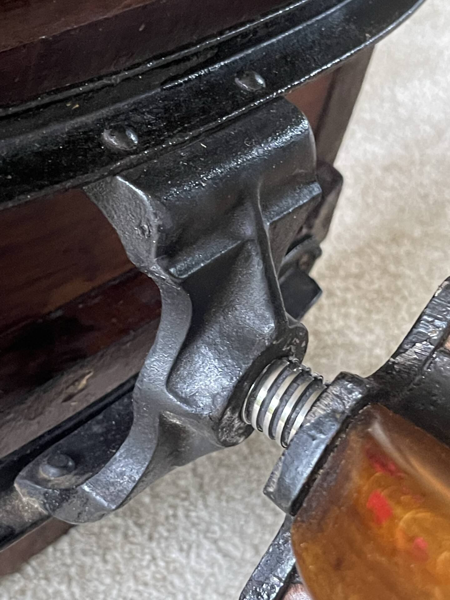 American office chair from the early 20th century.