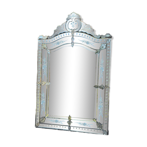 Miroir Napoléon III en verre de