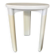 Tabouret tatay blanc vintage années 70