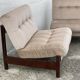 Pair of vintage 1960s Scandinavian armchairs.