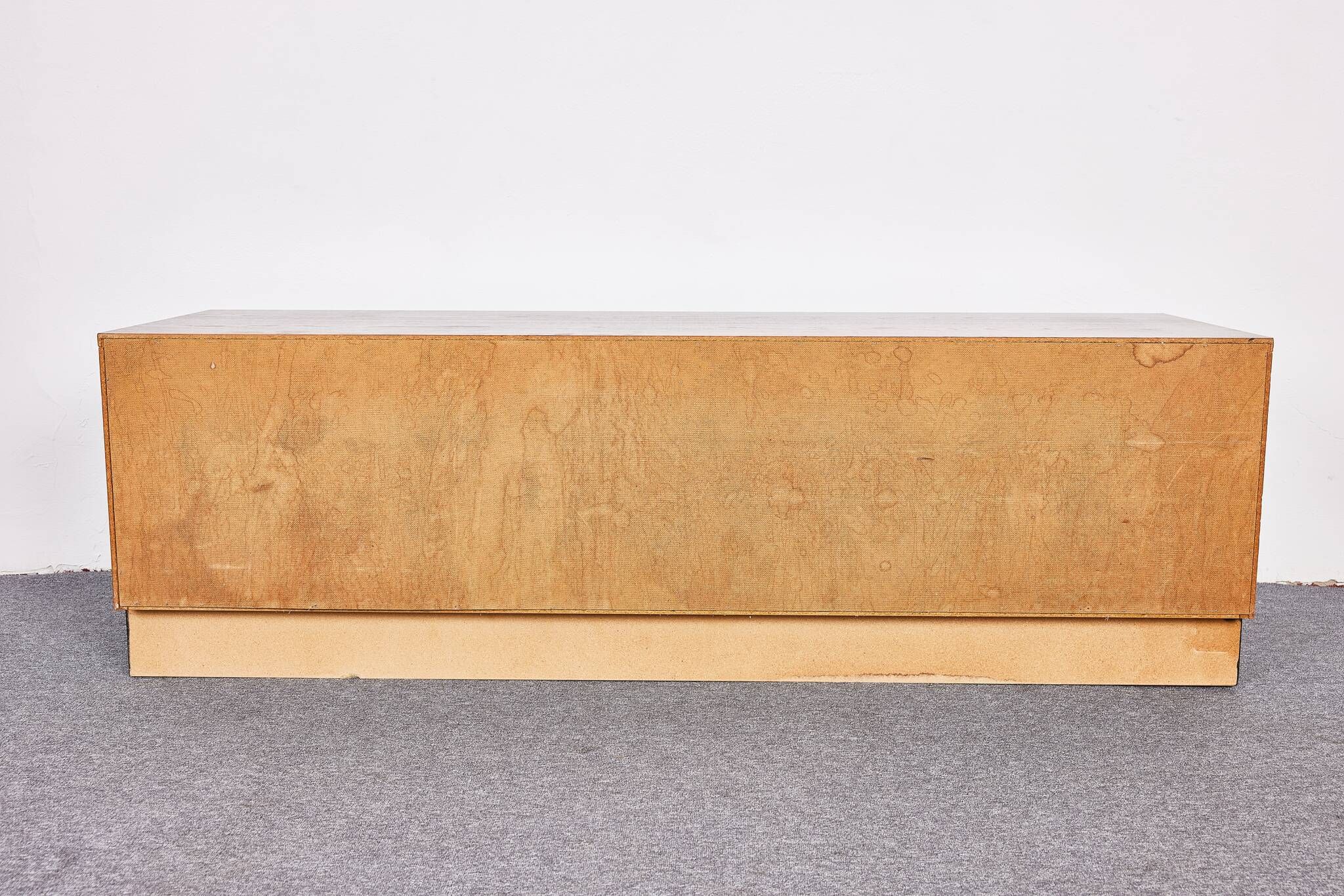 Mid Century Vintage, Oak veneered Media Sideboard by Torbjørn Afdal for Bruksbo, 1970s Norway
