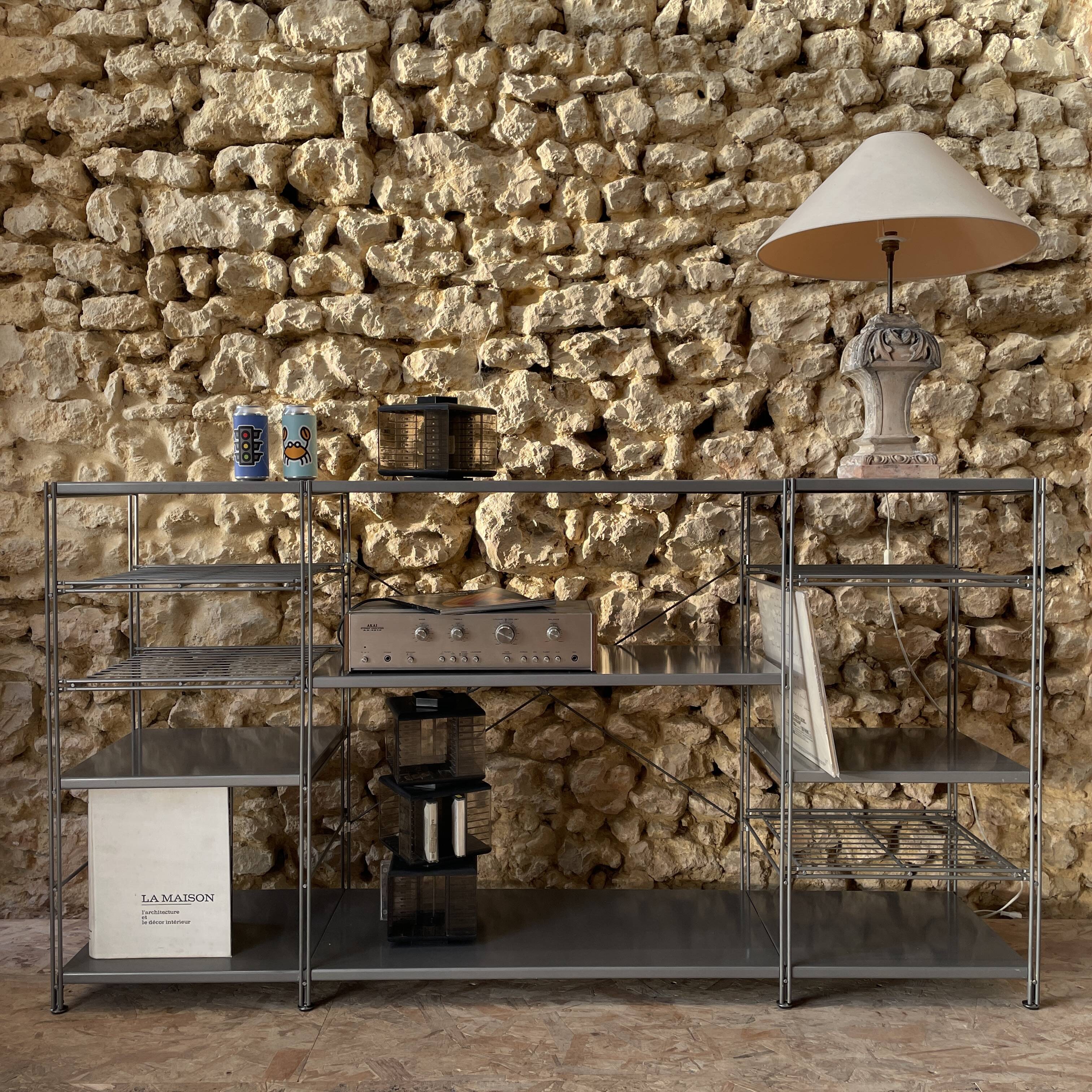 Modular metal shelf Niels Gammelgård - IKEA