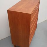 Commode en teck des années 1960