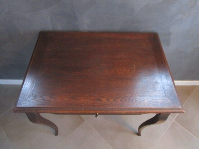 Antique table or oak desk