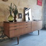 Vintage teak row 2m