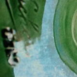 Pichon Uzès green ceramic empty-pocket braided cup