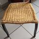 Italian designer rope chair in the Spinetto/Gio Ponti style