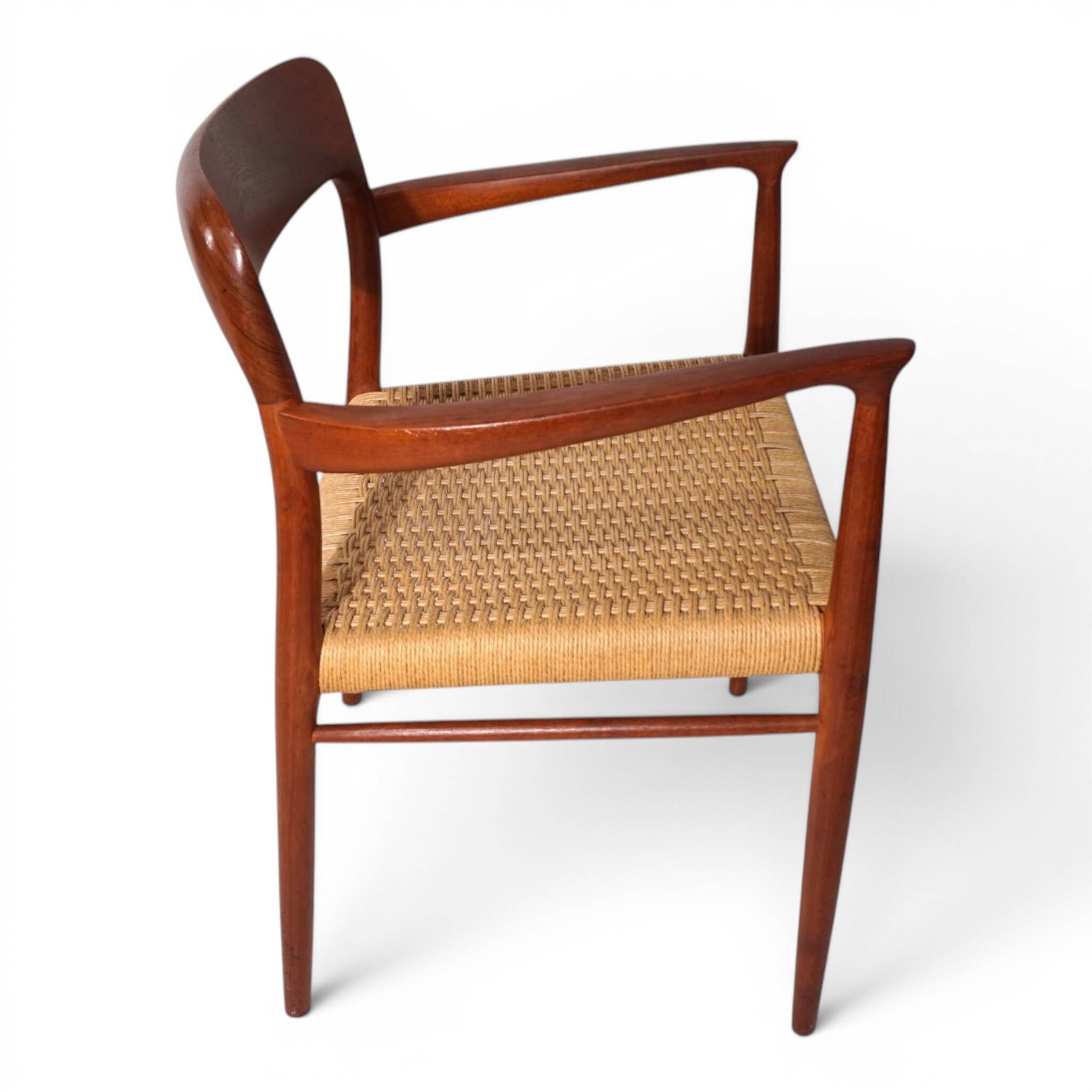 Møller Model 56 Teak Chair by Niels Otto Møller for J.L. Møllers, 1956