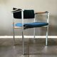 Tubular steel armchair Kiki by Ilmari Tapiovaara for Merva Finland 1960