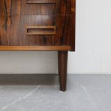 Deense ladekast palissander P. Westergaard vintage