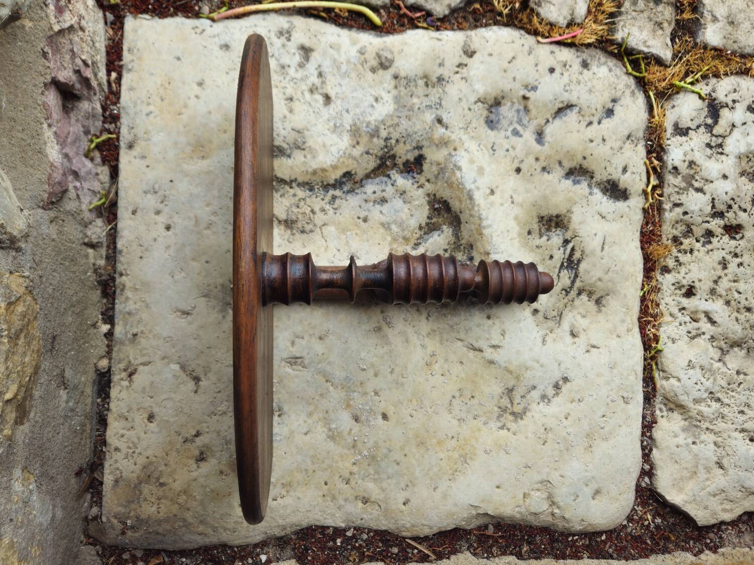 Turned wooden stand 1900