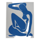 Henri matisse - nu bleu gracieux - affiche originale vintage musée céret (1980)
