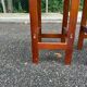 Pair of bar stools / central island in solid wood (H 59 cm)