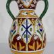 Polychrome vase in glazed earthenware, Nabeul – 1920