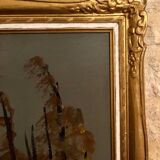 Oil on panel Roger Comte