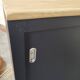 Sliding workbench with shallow depth