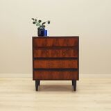 Commode en palissandre, design danois, années 1970, fabricant : Omann Jun