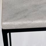 MARBLE CONSOLE IBIZA WHITE L100 X P30 X H85