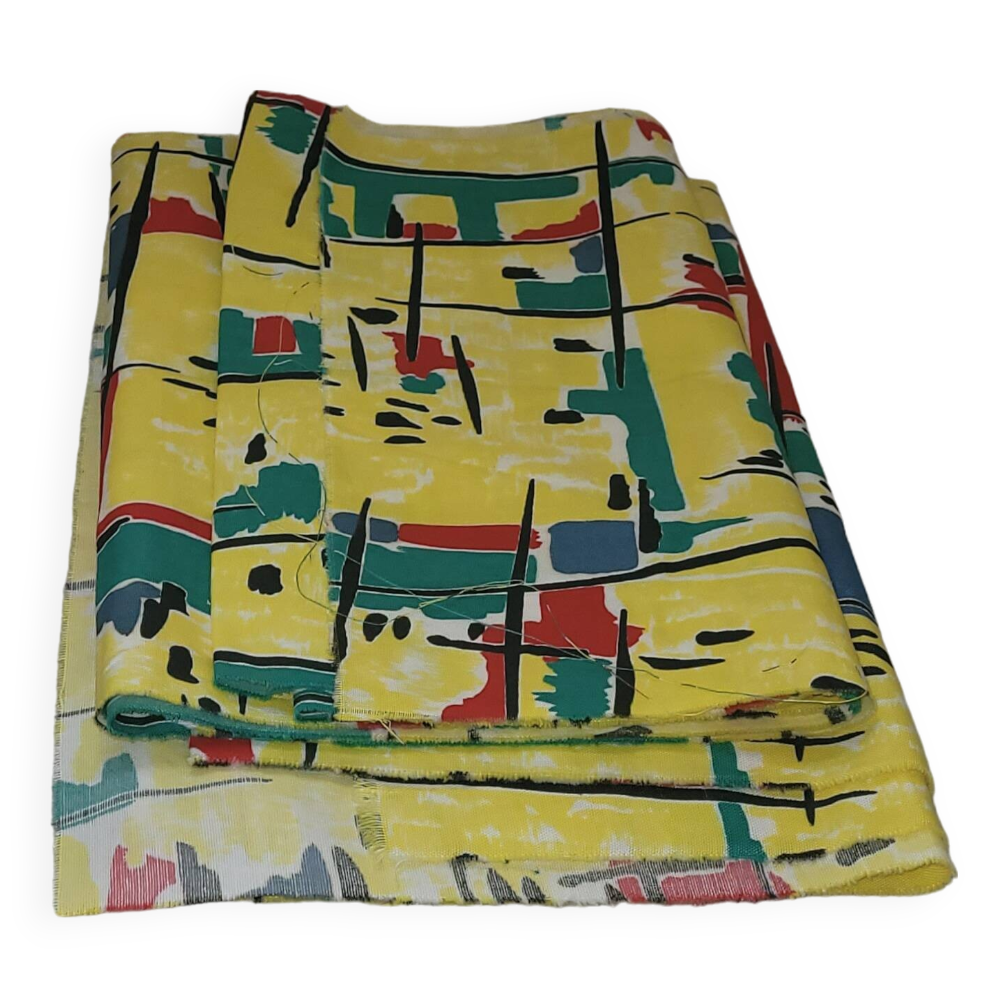 2 tissu années 50 / 60 - vintage | Selency