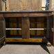 Walnut sideboard marble top 19th