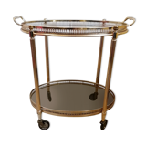 Vintage brass dessert