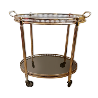 Vintage brass dessert