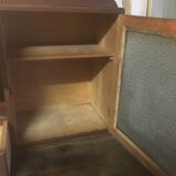 Beech wall unit from the 30s/40s