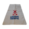 Antique flour bag S.A. M Lockerine triumph in hemp canvas