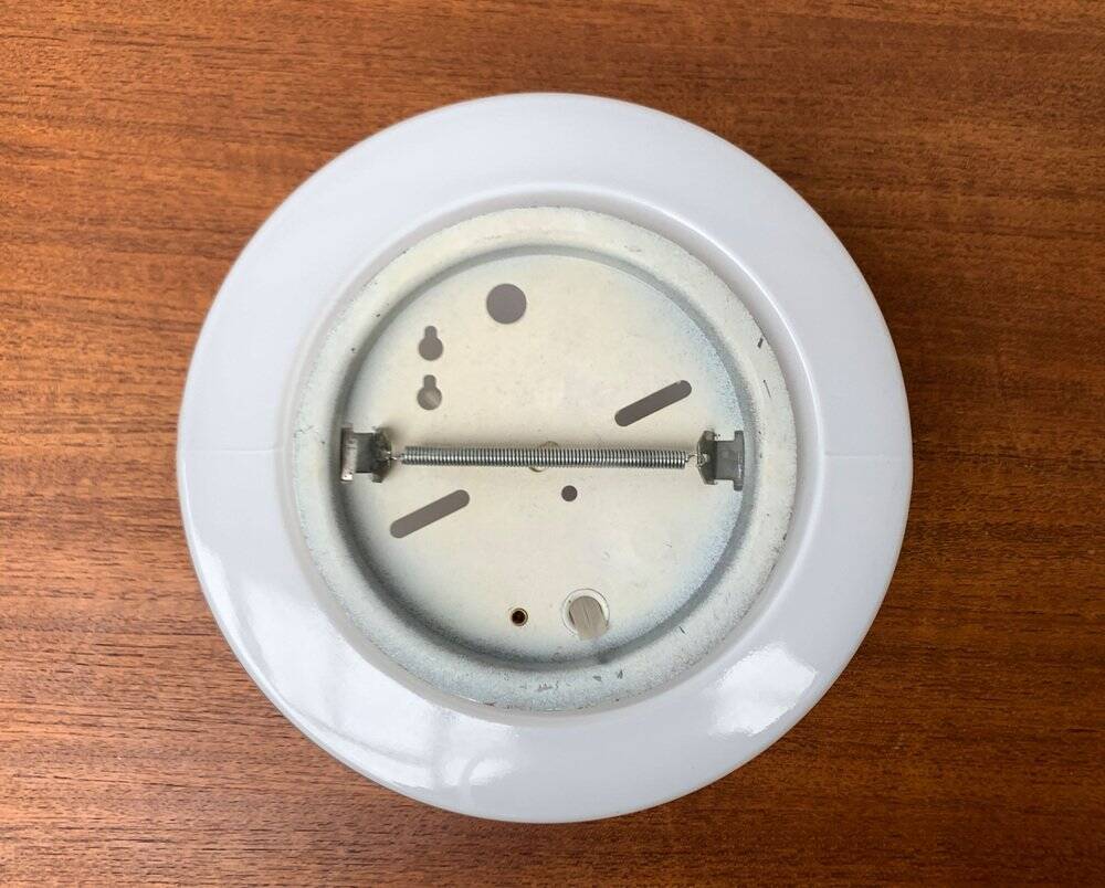 Mid-century German minimalist glass ceiling or wall lamp by Big, 1960s.