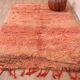Peach Vintage Moroccan 175 x 246 cm, Berber Wool Rug Handmade, Boho Rug