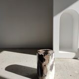 Side table in petrified wood