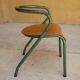 Desk and children's chair by Jacques Hitier for Mullca editions