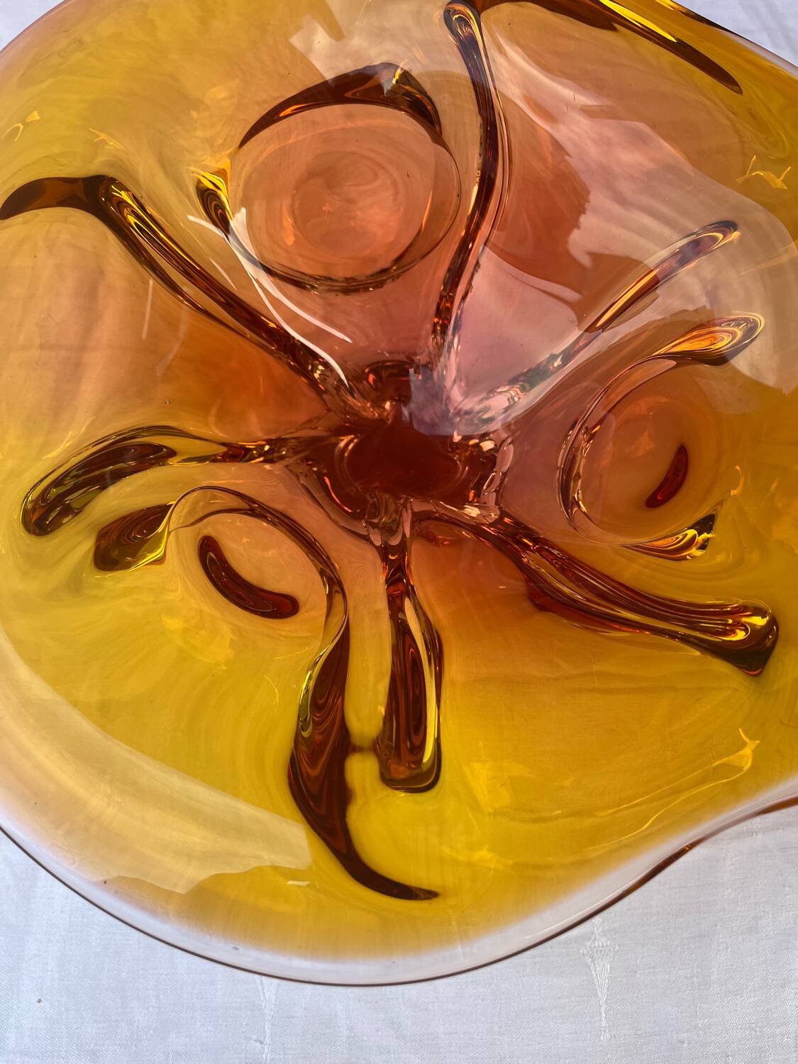 Canadian art glass cup or bowl